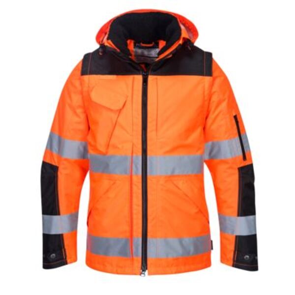 Hi-Vis 3-in-1 Contrast Winter Pro Jacket  Thumbnail
